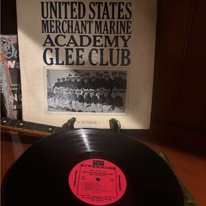 United States Merchant Marine Academy Glee Club Vinyl Record exc condition